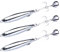 Dr.Fish 3pcs Sea Fishing Lure Vertical Diamond Jigging Spoons 60g for Mackerel Cod Bass Pike Sea Fishing Tackle with Treble Hooks Casting Fishing Spinners Metal Jigs(Colorado Blade)
