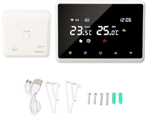 WiFi-Thermostat, WiFi-Smart-Thermostat-Fernbedienung, Wandmontierter Temperatur-APP-Controller, Für Die Heizung von Heimkesseln 220 V/230 V