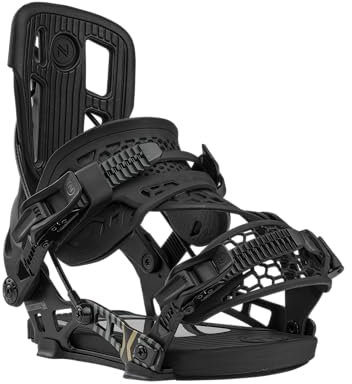 Nidecker Flow NX2 HYBRID Bindung 2025 Black, M