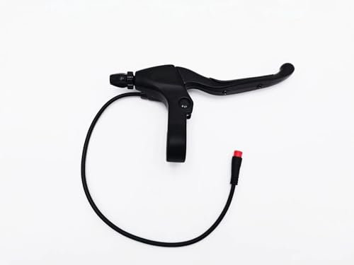 XIBANY Motor-Roller Nutt Elektrischer Bremshebel für Kaabo Mantis KUGOO G-Booster Elektroroller Fahrrad Aluminiumlegierung Bremse MTB Rennrad E-Brake Motor-Roller (Color : Right)