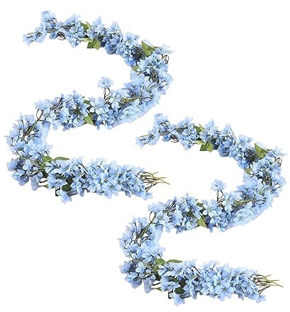 TOPPERFUN Blumenranken-Girlande Für Hochzeit Seidendekor Künstliche Hängepflanze Für Heimdekoration