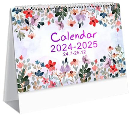 Kompakter Schreibtischplaner, dekorativer Schreibtischkalender, großer Schreibtischplaner, Wochen-Tischkalender, monatlicher Schreibtisch-Organizer, magnetischer Schreibtischkalender für