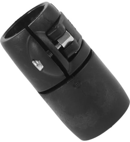 WOONEKY Clip Abrazadera de Paleta para Kayak Negro de Plástico, Soporte Fijo Montado en Cubierta, Fácil de Usar para Pesca y Almacenamiento en Garaje