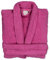 BOSKIMO Peignoir de Bain Unisexe 100% Coton - Peignoir Doux et Absorbant pour Homme et Femme - Avec Capuche (FR/ES, Alpha/lettres, L, Taille normale, Taille normale, Fuchsia, Sans Capuche)