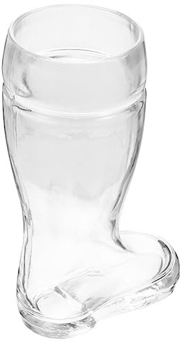 Cabilock Boots Shaped Glass Cup Whiskey Glass Creative Bar Beer Mug Cocktail for Home Party