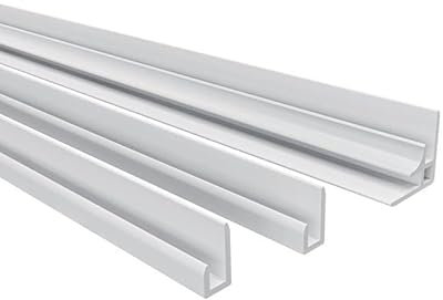 Acezanble Dekowand Duschrückwand Zubehör Montage Aluminium Profile Montagezubehör