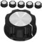Housoutil Universal Electric Pressure Cooker Knobs Replacement Control Knobs for Oven Bbq Grill