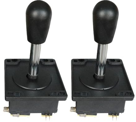 Professionelles Spiel Joystick Elliptical Upgrades Mit Schaltbarem 8 Way Zu 4 Way Für Gaming Konsolen Jamma Board Controller