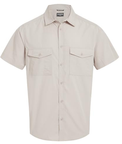 Craghoppers Men's Kiwi II Ss Shirt Craghoppers Mens Kiwi II Short Sleeve Hiking Shirt (Pack of 1)