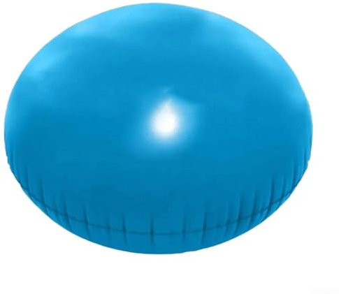 Oreiller gonflable circulaire pour l'entretien de la piscine, fabriqué en PVC pour résister au froid et réduire l'accumulation d'eau et de feuilles dans les piscines (120 cm sans corde)