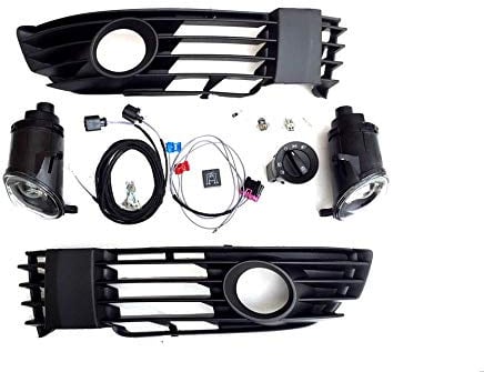 Nebelscheinwerfer NSW Nebelleuchte Nachrüstung Set Kit Komplettset | kompatibel mit Passat 3BG by HZ-DESIGN