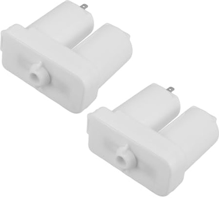 Warmhm Caja Porta Pilas de Plástico para Calentador de Agua Conducto de Humo, 2 Piezas, Soporte para Baterías AA a D, Adecuado para Reparación de Calentadores de Agua