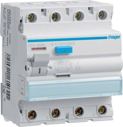 Hager FI-Schutzschalter CPA440D