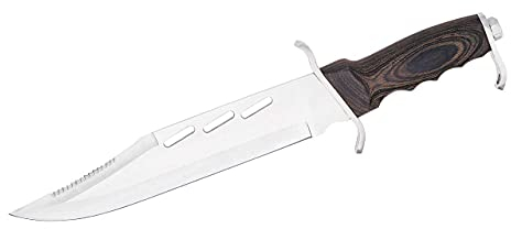 Herbertz Outlaw Knife, rostfreie Beschläge, Pakkaholz Messer, Mehrfarbig, One Size