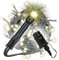 Nipach GmbH 200er LED Lichterkette Innen und Außen grünes Kabel Weihnachtsbeleuchtung (warmweiß)