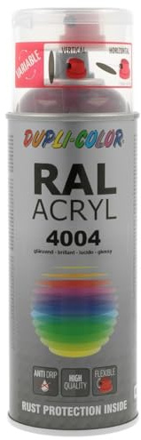 Dupli-Color 710155 Acryl-Spray, 400 ml, RAL4 Bordauxviolett Glanz