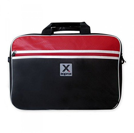 APPROX Nylon Laptop Bag for 15.6 inch Device - Black/Red