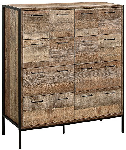 Birlea Urban Merchant Chest, Wood, Rustic