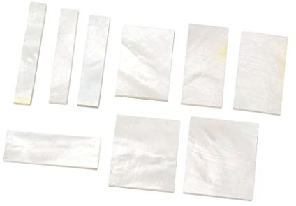 Incrustation de Nacre Blanche Vierge Pour Guitare Manche Guitare