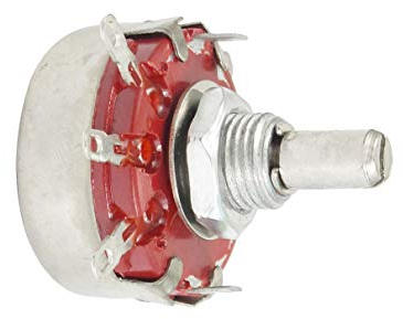 Aexit 1 X 30W Watt K ohm 6 mm Shaft Carbon WTH118 Rotary Taper Potentiometer
