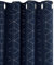 Deconovo Verdunkelungsvorhänge mit Ösen, Moderne Gardinen, Wohnzimmer Vorhang für Junge, 229x168 cm(HöhexBreite), Dunkelblau, 2er Set