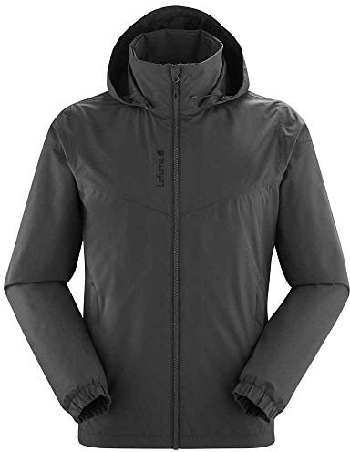 Lafuma - Way JKT M - Veste Imperméable Homme - Trekking, Randonnée - Couleur : Gris, L