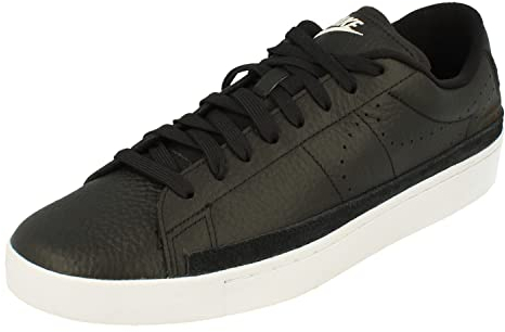NIKE Blazer Low X DA2045 Herren-Sneaker, Schuhe (UK 8 US 9 EU 42,5, Schwarz/Weiß/Gummi Hellbraun 001), Black White Gum Lt Brown Orange, 42.5 EU