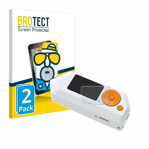 BROTECT Schutzfolie für Flipper Zero FZ.1 | 2 Stück Entspiegelnder Displayschutz Made in Germany Matte Displayschutz-Folie Anti-Reflex Anti-Fingerprint Einfache Montage