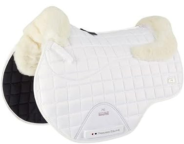 Premier Equine Tapis de Selle pour Cheval Satin et Laine Atlantis CC