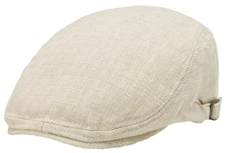 KeepSa Herren Vintage Style Flatcap Gatsby Ivy Irish Hat Newsboy Baskenmütze Cap…