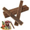 Dauerdocht für Kerzenreste, Waldspring Dauerdocht für Wachsfress, 1 * 1cm, Länge 9cm Kerzenrestefresser Indoor Dauerdocht, Für Kerzenfresser Outdoor, Betonfeuer, Schmelzlicht (4 Stück)
