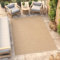 TAPISO Mono Teppich Kurzflor Indoor Outdoor UV-beständig Beige Einfarbig Wohnzimmer Schlafzimmer Kinderzimmer Modern Design ÖKO-TEX 300 x 400 cm