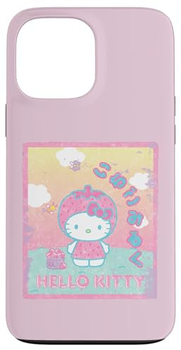 iPhone 13 Pro Max Hello Kitty Strawberry Milk Case
