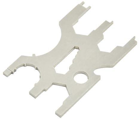 doorslay Tauch-Multitool, Edelstahl-Kreditkarten-Set, Tauchausrüstung, Atemregler-Werkzeug