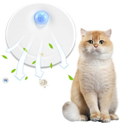 Tevimpeya Multi- function Cat Litter Deodorizer Home Air Purifier Cleaner USB Charging Odour Eliminator, 2328007-135UK-FBM