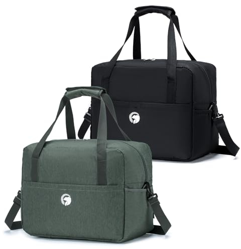 SPAHER Cabin Bag 40x30x20 Wizzair Tui Airways Foldable Travel Duffle Bag Carry-on Hand Luggage Small Under-seat Cabin Bag Lightweight Holdall Suitcase Handbag 25L