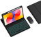 Funda con Teclado para Huawei Matepad SE 11 Pulgadas 2024, Contiene Ñ, Teclado Inalámbrico Bluetooth Desmontable Retroiluminado con Portalápices, Ratón para Tableta,Negro