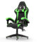 bigzzia Gaming Stuhl Gaming Sessel-Ergonomischer PC Stuhl, 90-135° Rückenlehne Gaming Chair mit Kopfstütze Lendenstütze, Gamer Stuhl für Jugendliche und Erwachsene (ohne LED, Schwarz-grün)