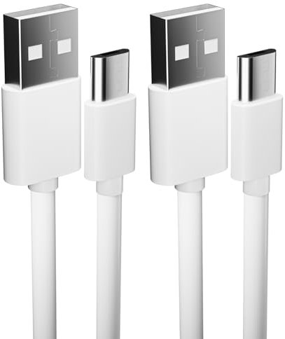 pluX Micro USB Power Cable 5M/2Pack, Micro USB Charging Power Cord,Charger for Wyze Cam V3,Pan V4,Arlo Q,Nest Yi,Blink XT XT2 Mini Camera Outdoor 3(3rd Gen),Zmodo,Netvue,Xbox One Controller