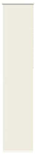 vidaXL Estor Enrollable Opaco Blanco Roto 60x230cm Tela Ancho 55,7cm, Estor día y Noche, Estor de Cocina, Estor Opaco Enrollable, Estor Opaco