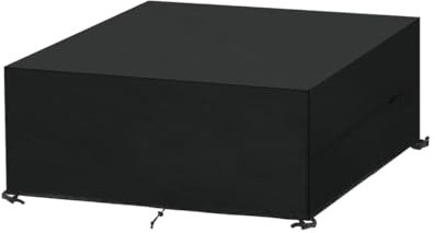 SanGlory Gartentisch Abdeckung 170x100x75cm, Abdeckhaube Gartenmöbel Rechteckig Lounge Abdeckung Wasserdicht Abdeckplane für Gartenmöbel Winterfest Tischabdeckung Gartenmöbel Plane, Anti-UV
