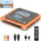 Lecteur Blu-ray 2025 avec câbles HDMI/AV et télécommande, Dolby Audio/DTS, 1080p | Lecture Blu-ray A1, tous les DVD (PAL) | USB, design rétro