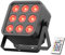Rtktoup Wiederaufladbarer RGBWA+UV 6-in-1 LED PAR Scheinwerfer, 54W Akku LED Bühnenlicht 5200mAh Par Strahler mit DMX, Partylicht für Bühne DJ Disco Hochzeit Halloween Weihnachten