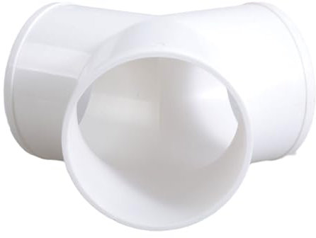 VIVIWI Connettore per condotto a forma di Y Accoppiatore giunto per tubo di ventilazione rapida 3 vie Splitter per tubi di scarico in PVC Raccordi portatili