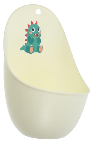 TEHAUX Kinderurinal für Jungen Töpfchentraining aus Pp mit Gesundheitsüberwachung und Einfacher Reinigung Niedliches Cartoon Design für Badezimmer Geeignet