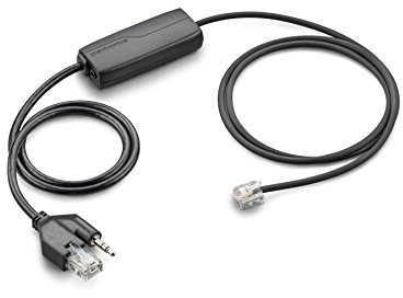 Plantronics 37818-11 APS-11 Headset Connection Kit, Schwarz