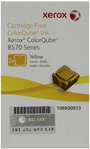 Xerox 108R00933 8570 ColorQube gelb Standardkapazität 2 x 2.200 Seiten 2er-Pack
