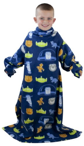 Original Disney Pixar Toy Story 3 Buzz Lightyear Fleece-Ärmel-Poncho 120x90 cm NEU OVP 2012