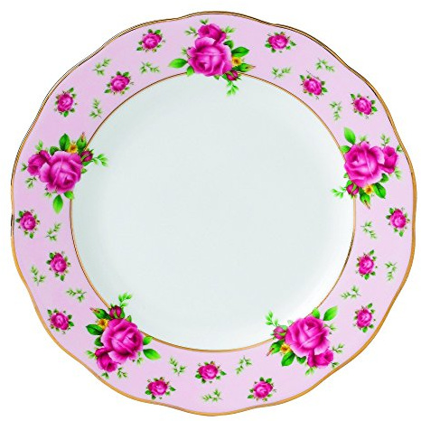 Royal Albert Country Rose pink vintage plate 16cm CRP P16 (japan import)