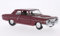 Ford Fairline Thunderbolt, dunkelrot, 1964, Modellauto, Fertigmodell, Maisto 1:24